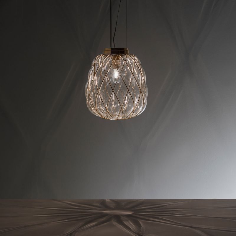 Pinecone Pendant Lamp by Fontana Arte Lamps Pinecone Pendant Lamp by Fontana Arte Lamps